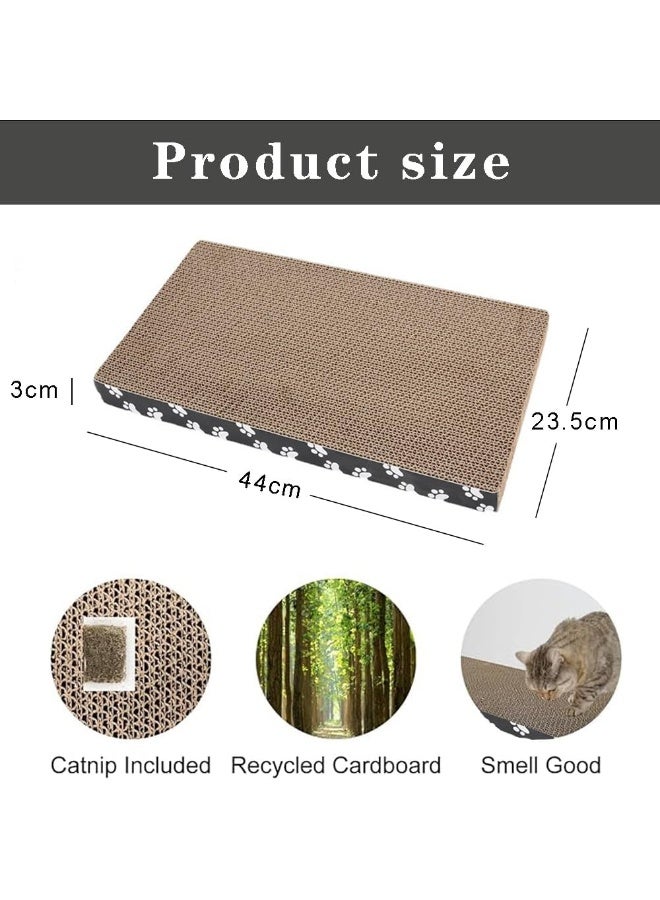 NeoStyle Cat Scratching Board, Indoor Cat Scratching Board with Catnip, Wear-resistant, Protect Furniture from Damage, Suitable for Cats(Straight board(1pcs)) - Image 2