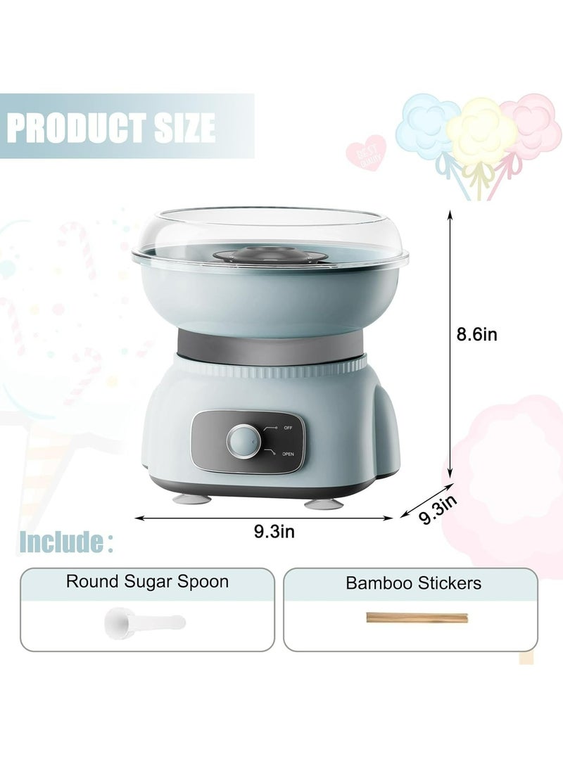 Cotton Candy Machine for Kids Cotton Candy Maker for Home for  Birthday Gifts (Blue)