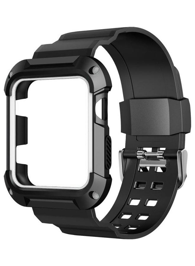 BGM Replacement Band for Apple Watch Series 1/2/3 42mm Black - Image 3