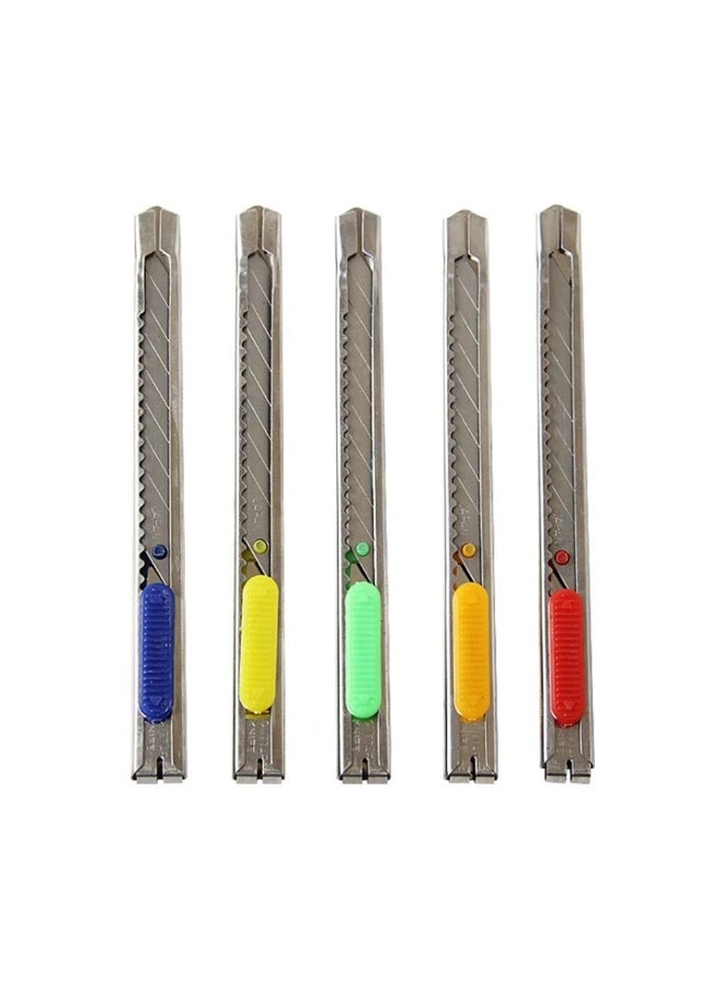 9mm Utility Knife (Random Color) , Vinyl Knife, Wallpaper Knife, Paper Knife for Office, Home, Arts, and Crafts - Image 1