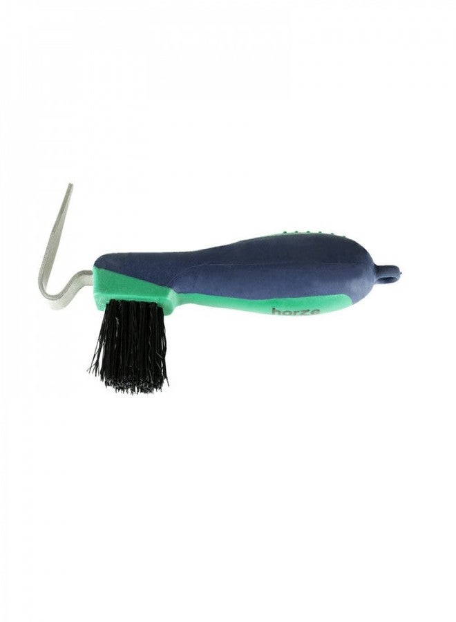 HORZE Soft Grip Hoof Pick - Dark Blue - One Size - Image 1