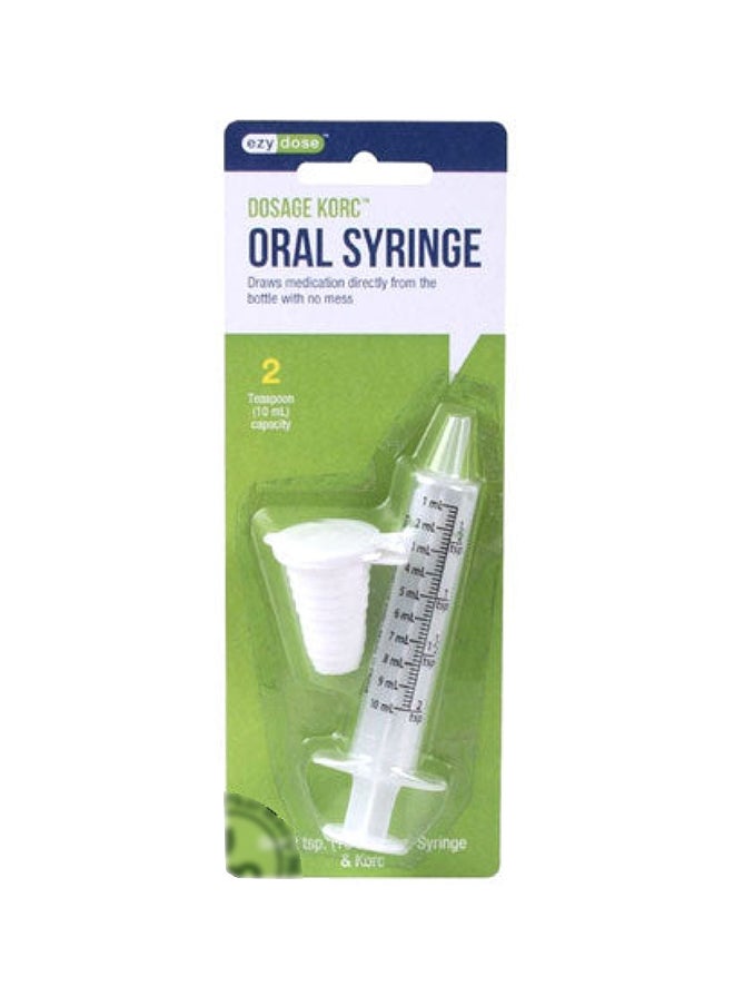 EzyCare Ezy Dose 10ml Oral Syringe With Dosage 