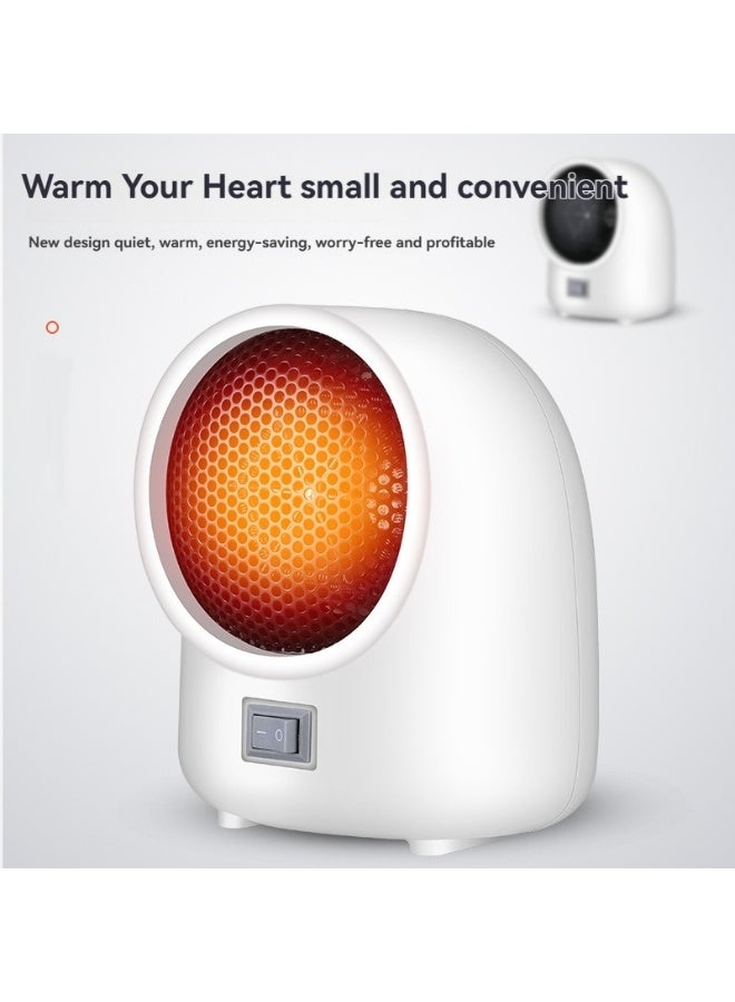 إم مياويان مدفأة كهربائية محمولة سريعة التسخين في ثانيتين - مدفأة موفرة للطاقة وهادئة ومزودة بمنظم حرارة مناسبة للاستخدام المنزلي والمكتبي وعلى المكتب. - Image 1