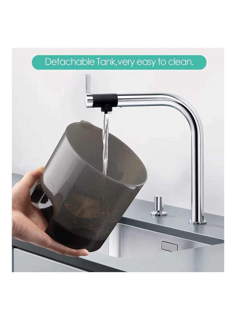 بيلا بيبي جهاز Bellababy الفوري لتدفئة زجاجات الأطفال: موزع مياه دافئة لإعداد الحليب الصناعي فوراً، مزود بوعاء قابل للفصل لسهولة التنظيف، يحافظ على الدفء على مدار الساعة (24/7)، مع إمكانية ضبط درجة الحرارة (اللون الداكن). - Image 2