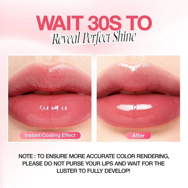 O.TWO.O Glossy Watery Lasting Gloss Lip Tint - G07/Plum  2G - Image 3