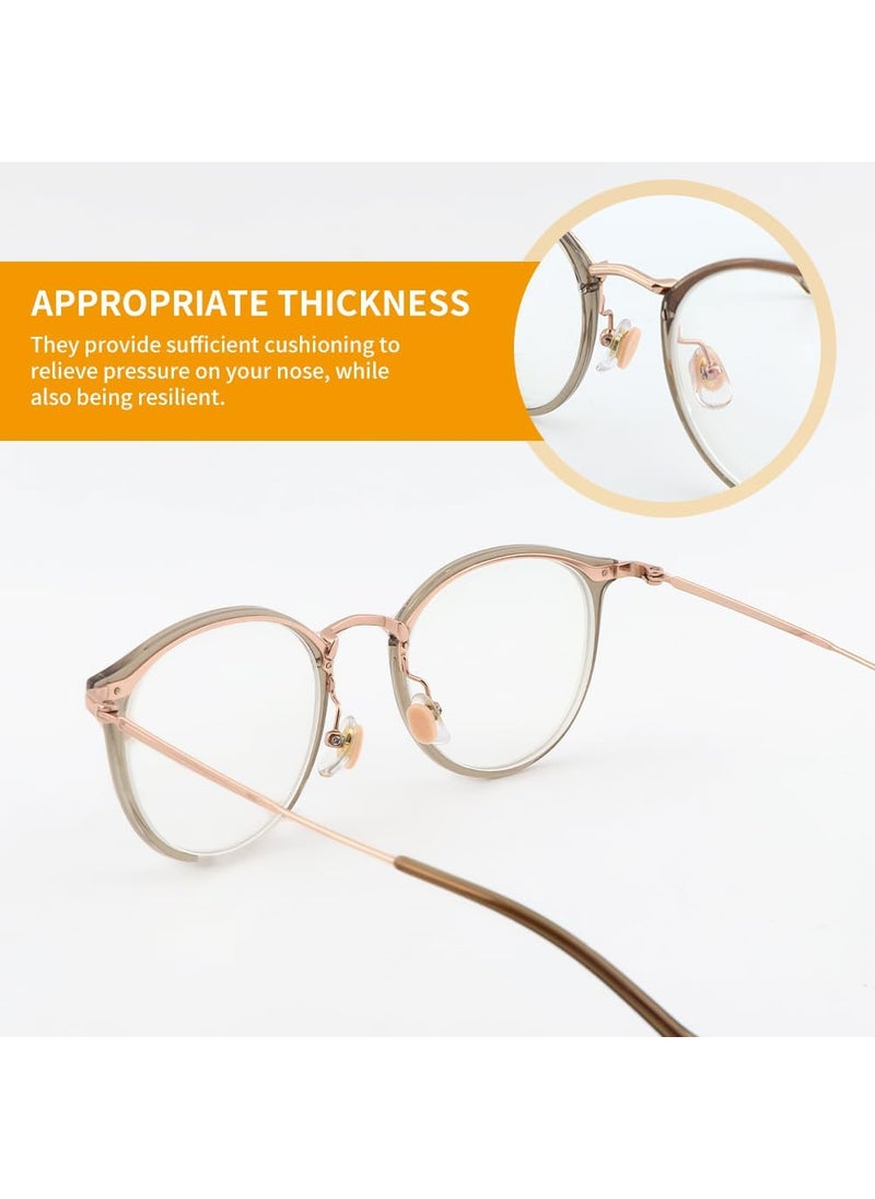 SYCOOVEN SYCOOVEN 24pairs Soft Foam Nose Pads Adhesive Anti Slip Nose Pads Glasses Pads Relieve Pressure for Glasses Sunglasses SpectaclesDShaped Oval and WaterdropShapedSize24pairs  - Image 5