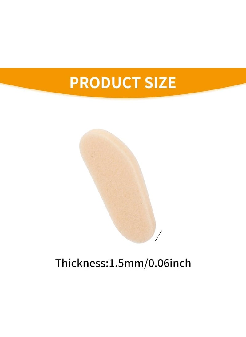 SYCOOVEN SYCOOVEN 24pairs Soft Foam Nose Pads Adhesive Anti Slip Nose Pads Glasses Pads Relieve Pressure for Glasses Sunglasses SpectaclesDShaped Oval and WaterdropShapedSize24pairs  - Image 3