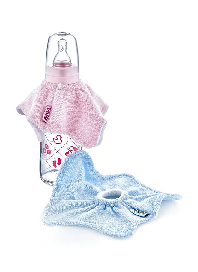 BabyJem - Baby Bottle Bib for 0 Months+ - Prevent Leaks and Ensure Comfortable Feeding with 100% Cotton Terry Cloth, Suitable for All Bottles, Stylish Design, Machine Washable - Image 1