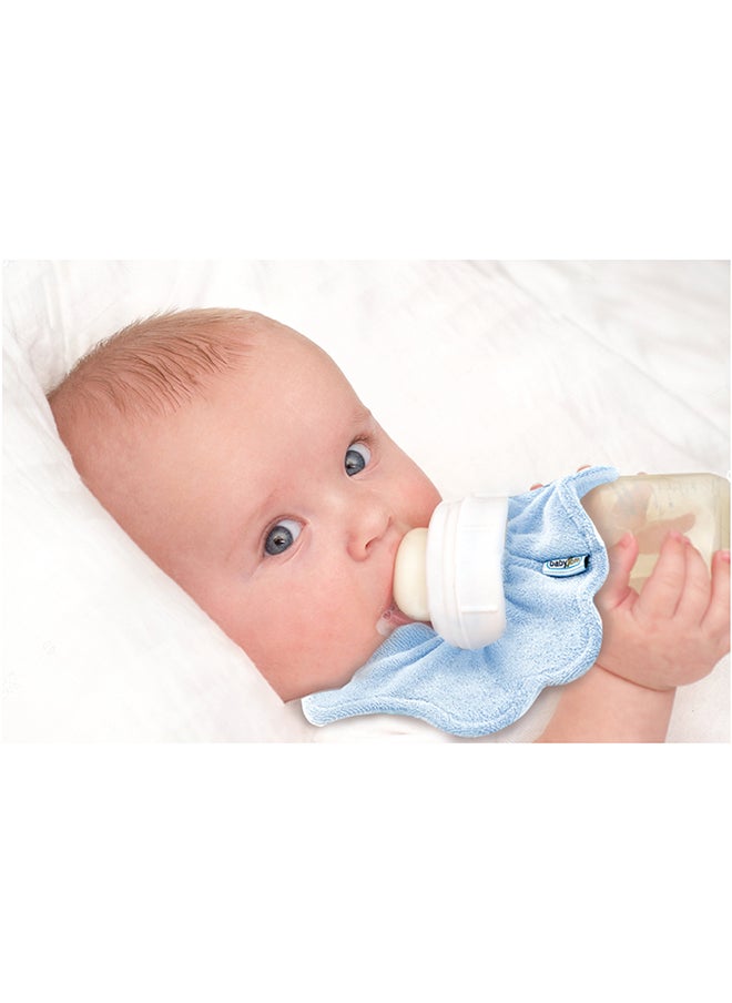 BabyJem - Baby Bottle Bib for 0 Months+ - Prevent Leaks and Ensure Comfortable Feeding with 100% Cotton Terry Cloth, Suitable for All Bottles, Stylish Design, Machine Washable - Image 1