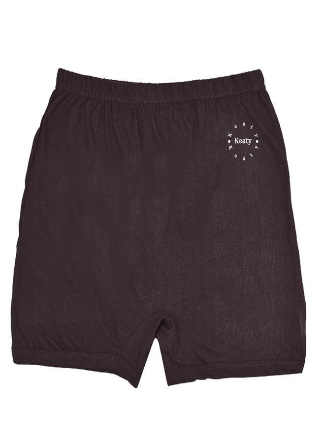 KEATY Baby Boys and Girls Cotton Plain Bloomers Full Hosiery, Mid Waist | Inner | Underwear, Innerwear, Boy Shorts | Solid (Multicolor) (in, Age, 13 Years, 14 Years, Regular, 5, Multicolor) - Image 3