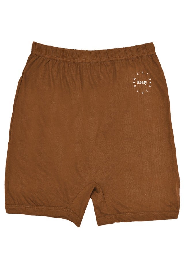 KEATY Baby Boys and Girls Cotton Plain Bloomers Full Hosiery, Mid Waist | Inner | Underwear, Innerwear, Boy Shorts | Solid (Multicolor) (in, Age, 13 Years, 14 Years, Regular, 5, Multicolor) - Image 5