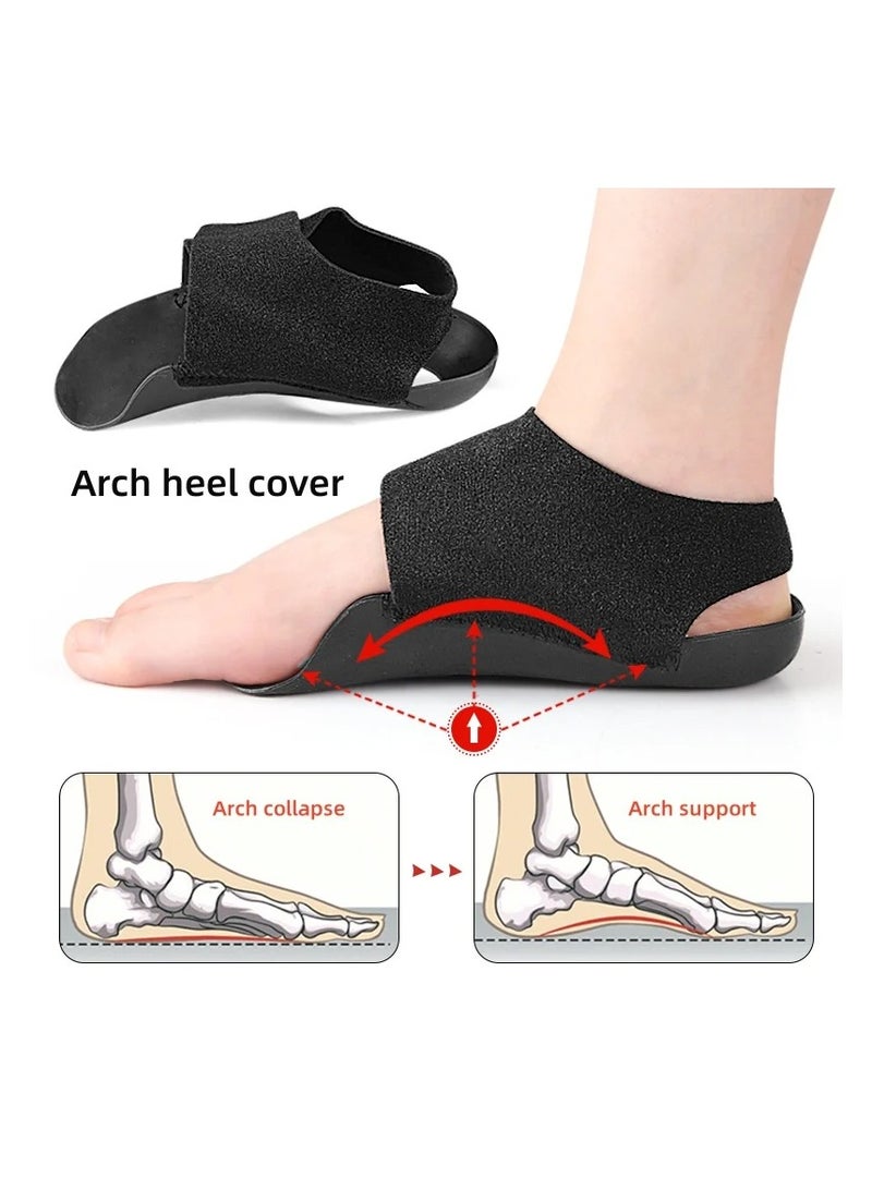 Corrective arch support insoles for flat feet, arch insoles, walking pads, shock absorption, suitable for foot care insoles, unisex - Image 5