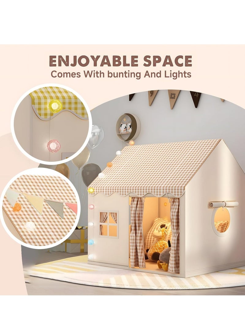 Children's Play Tent House Kids Play Play House Tent Washable Foldable Outdoor Indoor Play Tent Toddler Play Tent With Birthday Party Decoration  - Image 3