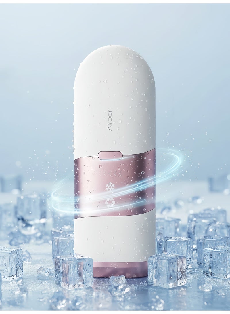 Airbot Aria Opal Laser Hair Removal Device IPL Ice Cooling Technology Hair Removal Handset Hair Removal Machine RoseGold - Image 1