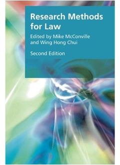 Research Methods for Law (Research Methods for the Arts and Humanities) 