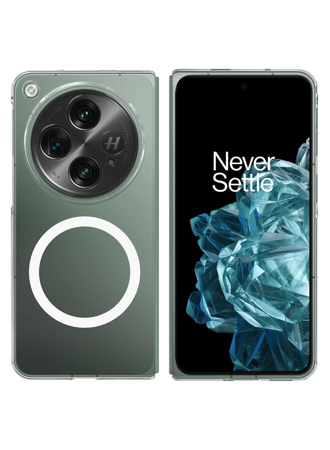 S-TOP Case For OnePlus Open Scratchproof PC Transparent MagSafe Phone Case - Image 2