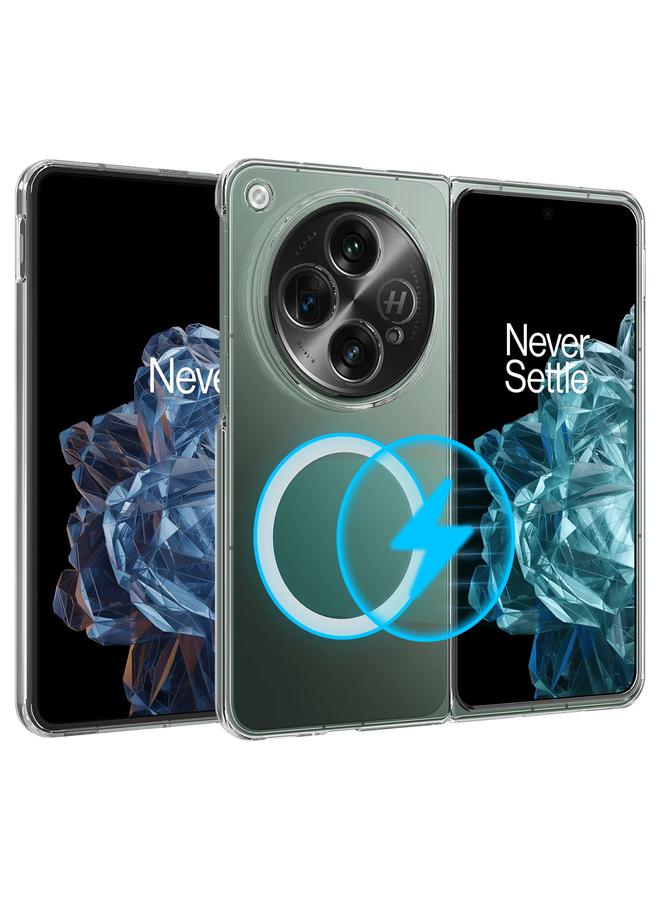 S-TOP Case For OnePlus Open Scratchproof PC Transparent MagSafe Phone Case - Image 3
