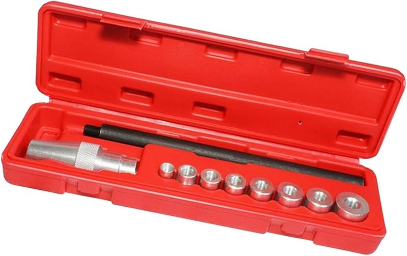 10 قطع من أدوات محاذاة الدبابيس الألومنيوم مع 8 محولات 11-25 مم للسيارات والشاحنات والجرارات - Image 2