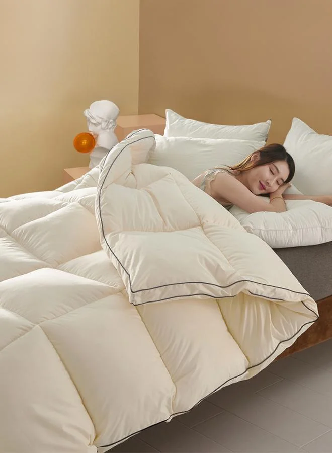 Styli Single Piece Duvet Cover, 150x200cm White