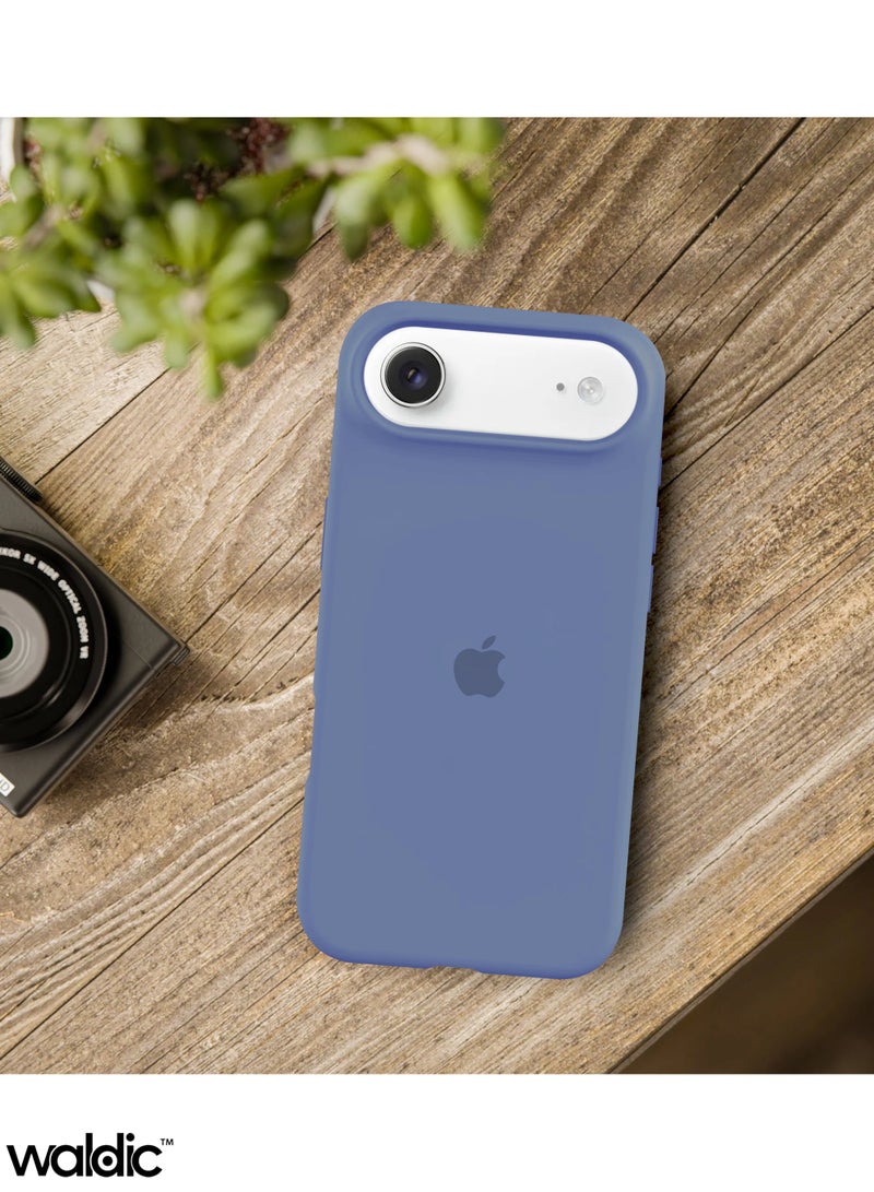 Waldic Apple iPhone 17 Air Premium Case | Premium Silicone Case Cover Designed for Apple iPhone 17 Air | Apple iPhone 17 Air Case Camera and Drop Protection Thin Protective Back Cover Case for Apple iPhone 17 Air - Winter Blue - Image 5