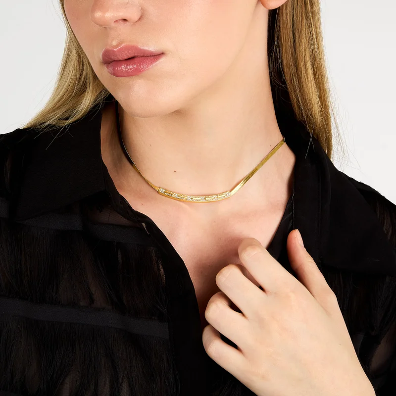 Trussardi  T-Concept collection Womens's   Necklace - TJAYY02 for Women | Best Price UAE