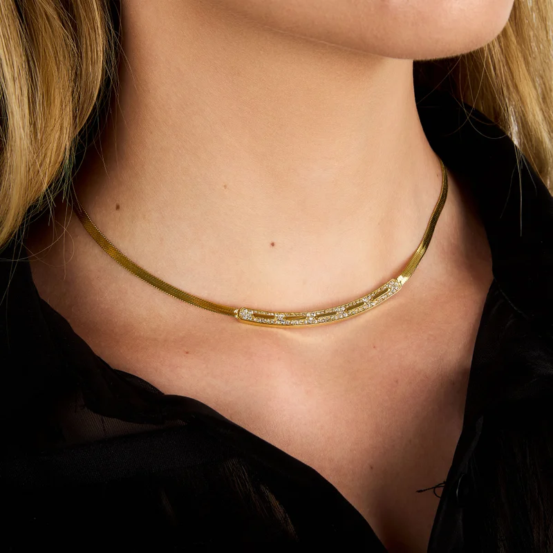 Trussardi  T-Concept collection Womens's   Necklace - TJAYY02 for Women | Best Price UAE
