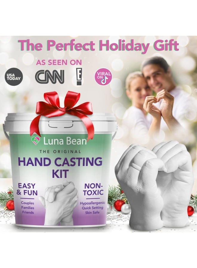 Bukela Hand Casting Kit – The Original Hand Mold Kit for Couples – Christmas Gifts for Women, Bridal Shower, Wedding, Engagement Gifts Her Him Anniversary Men Mom Wife Husband Boyfriend Girlfriend - Image 5