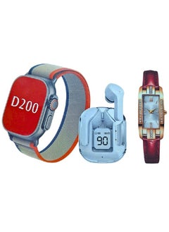 Set of Ultra watch, Women's watch, Air Pods