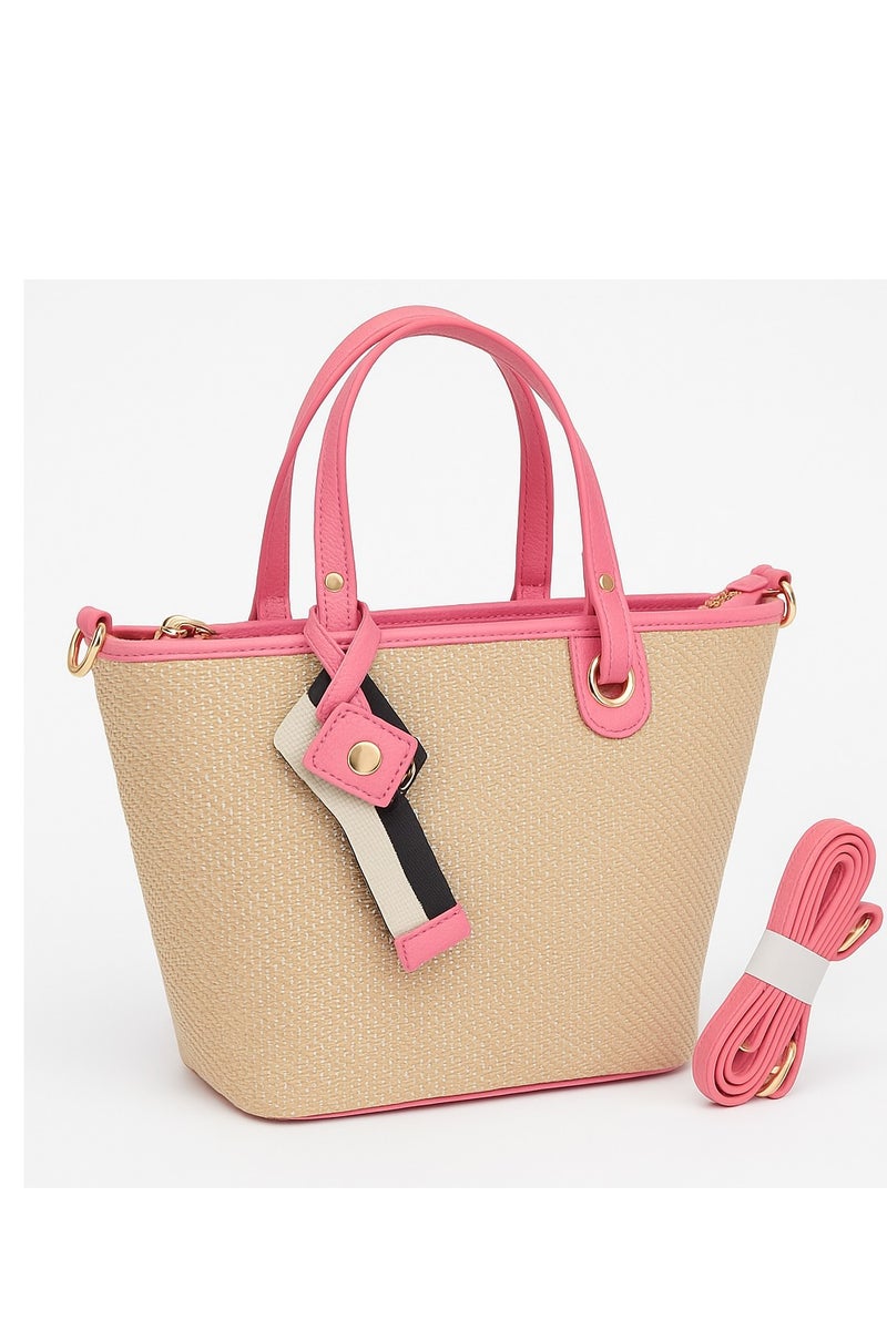 Elegant Women’s Summer Tote Bag with Inner Pouch – Stylish & Practical Design  - Image 2