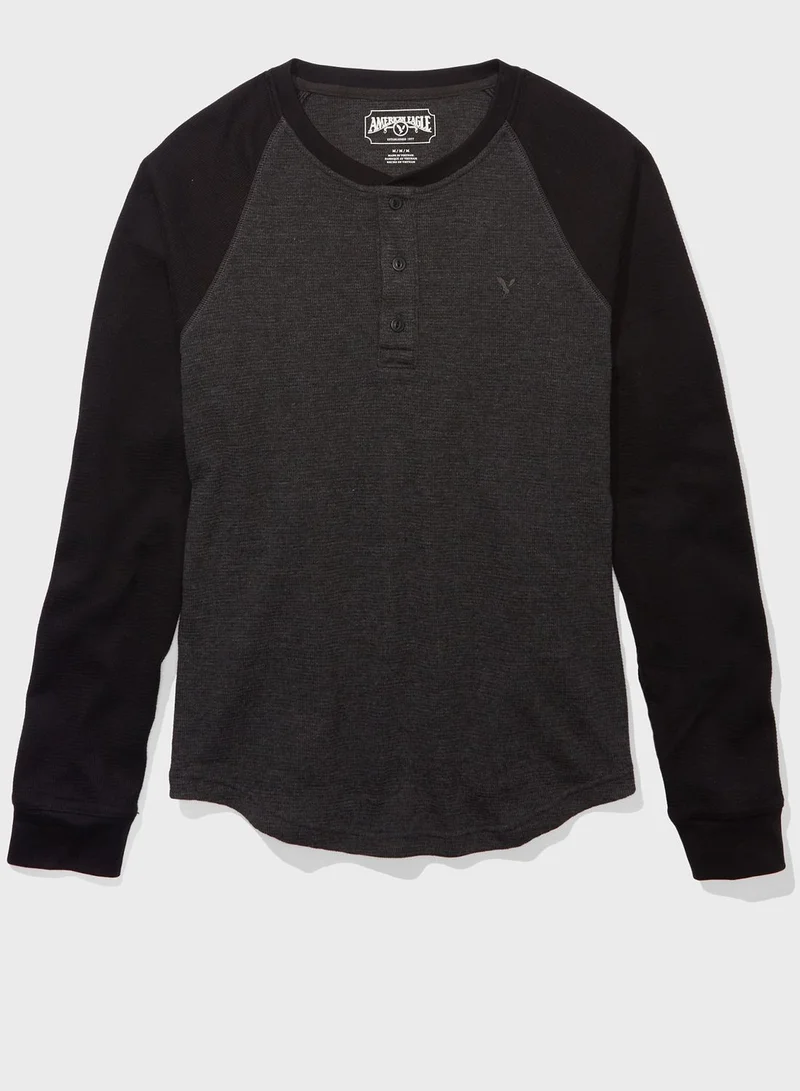 American Eagle Knitted Crew Neck Sweater