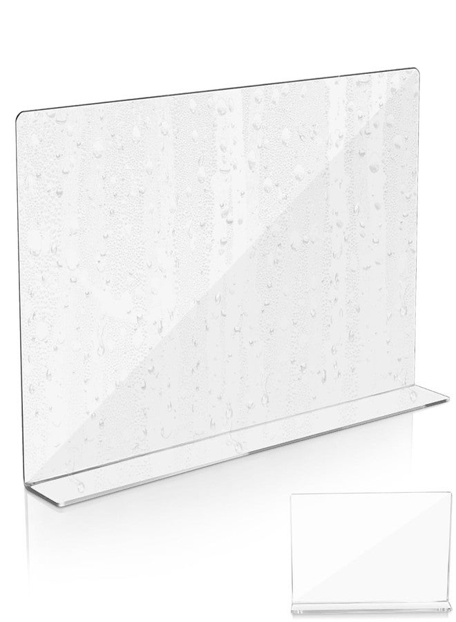 PRETYZOOM Acrylic Sink Water Splash Guard, 15.7x8 Inches Sink Splash Guards Splatter Panel, Kitchen Protective Splatter Barrier, Universal Fit - Image 1