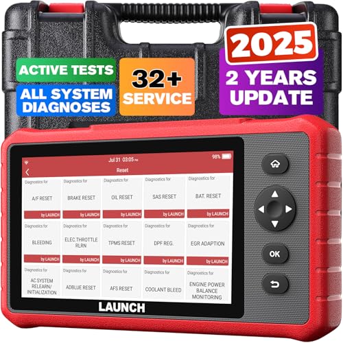 LAUNCH OBD2 Scanner CRP919X Lite, Active Tests & 32+ Reset Services Bidirectional Scan Tool, 2025 New with 2-Year Free Update, OE-Level Full System Scan Tool, ABS Bleeding, BMS/Oil Reset, Auto VIN - Image 1