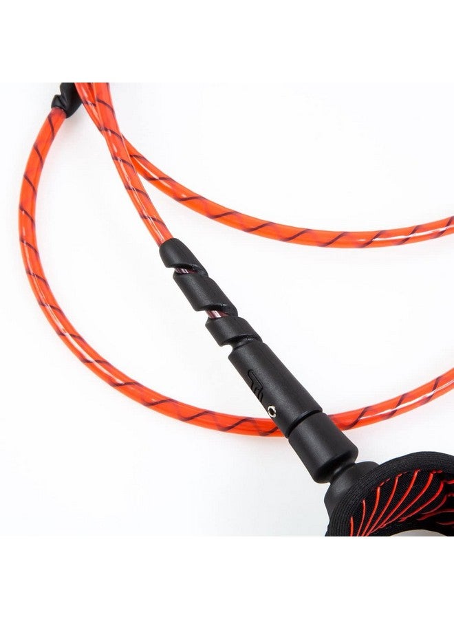 FCS Freedom Helix All Round Surf Leash (Red 6') - Image 2