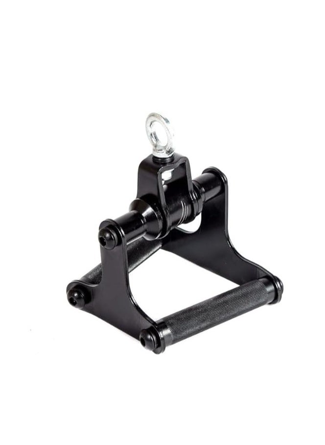 Generic - Black LAT Pull Down Cable Machine Attachment - Cable Machine Accessories for Home Gym with Multi Option: V-Handle, Tricep Rope, V-Shaped Bar, Curl Bar and Rotating Bar - Image 1