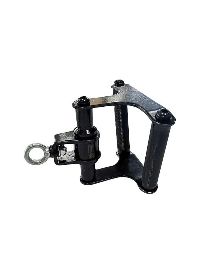 Generic - Black LAT Pull Down Cable Machine Attachment - Cable Machine Accessories for Home Gym with Multi Option: V-Handle, Tricep Rope, V-Shaped Bar, Curl Bar and Rotating Bar - Image 1