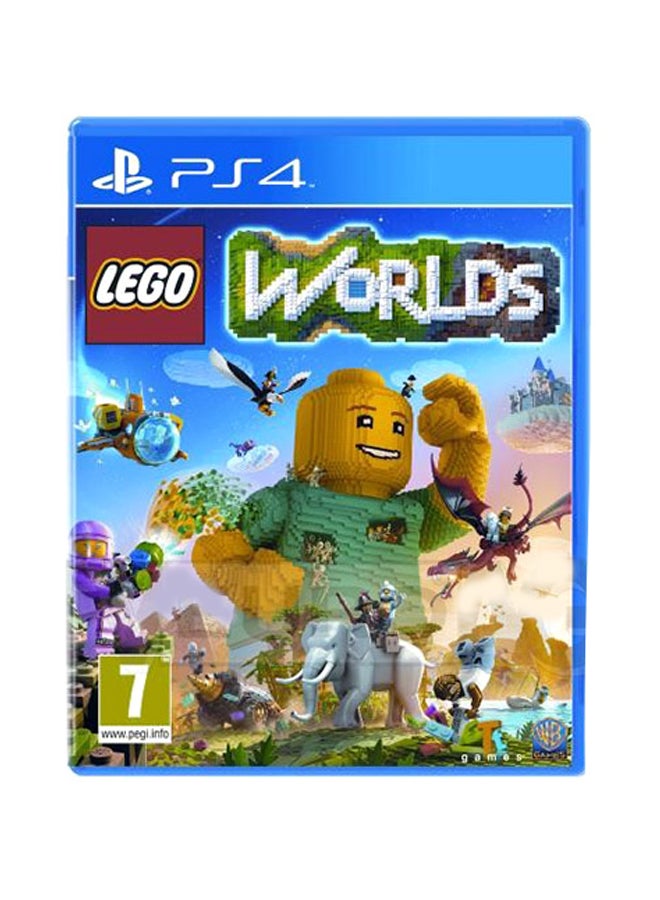 دبليو بي جيمز لعبة الفيديو 'LEGO Worlds' - playstation_4_ps4 - Image 1