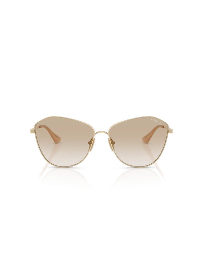 Vogue Full Rim Women Irregular Sunglasses 60 0VO4337SI - Image 4