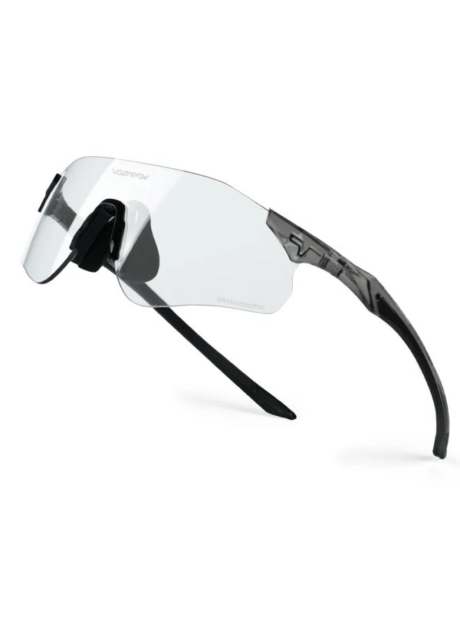 Vozapow Professional Marathon Running Gl With Photochromic Lenses For Day And Night Use, Outdoor Sports Cycling Windproof Goggles For Men And Wome - Image 2