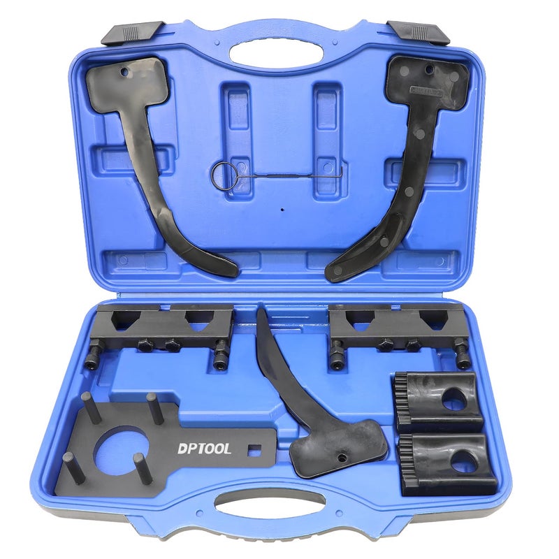 DPTOOL Camshaft Phaser Timing Chain Tool Camshaft Holding Tool Crankshaft Pulley Wrench Compatible with VW Jeep Chrysler Dodge 36L Pentastar Engine Replace 10200A 10202 10369 10198A 2025200090