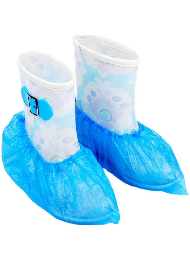 Yekee Disposable Shoe Covers, Thickened, 100 Pieces, Indoor Waterproof Non-Slip Foot Covers For Computer Rooms, Factories, And Sample Rooms, Y-9664 - Image 3