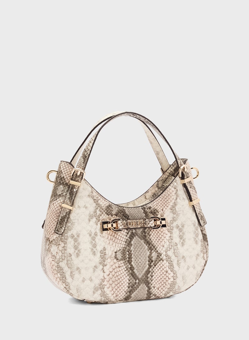 GUESS LEFIA SMALL SATCHEL  - Image 3