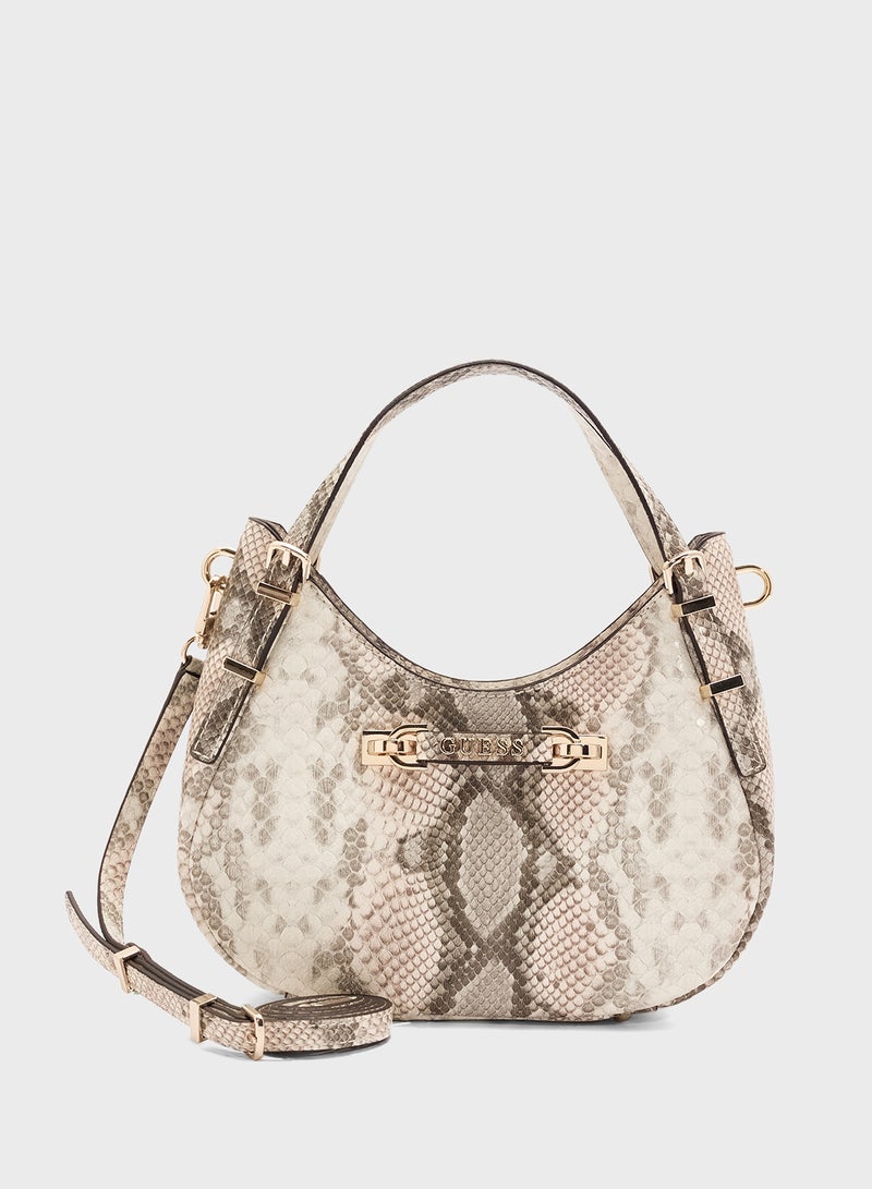 GUESS LEFIA SMALL SATCHEL  - Image 1