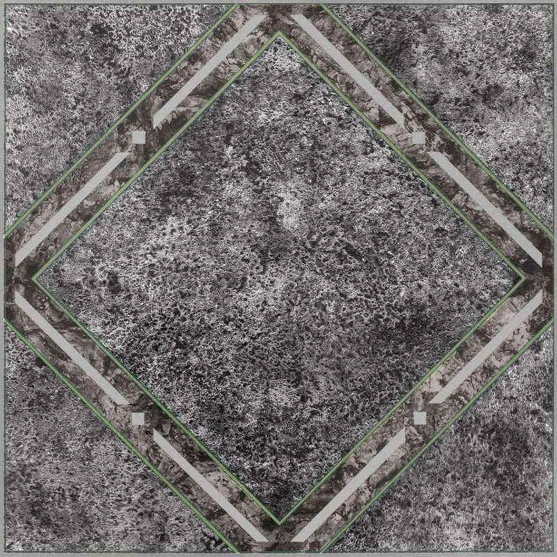 Home Furnishings FTVGM33420 Nexus Self Adhesive Vinyl Floor Tiles, Metallic Diamond, 12 x 12-Inch, 20-Pack, Megallic Marble - Image 1
