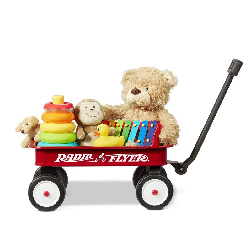 Radio Flyer Miniature Kids Wagon 16.5â€, Toy Wagon with Wheels, Rolling Cart for Toddlers & Kids, Indoor & Outdoor Play or Baby Shower Decoration, Ages 1.5+ - Image 5