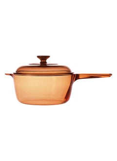 Vision 2.5L Cl1 Cvd Saucepan Amber 1X1 (Vsp-2.5) Vision  - Image 1