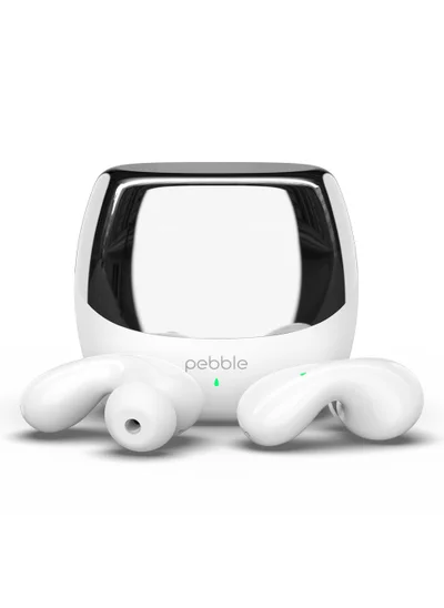 Pebble Wave Buds High Bass Clear Sound Quality, Passive Noise Cancellation, 10mm Dynamic Drivers, Premium Design, Up to 20Hrs Play time, IPX4
