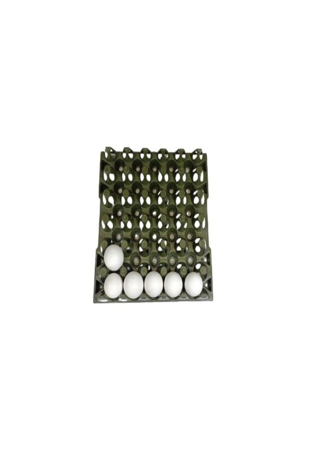 Plastic Egg Trays For Storage With 30 Eggs Holder, Egg Carry For Incubator, Poultry Egg Tray(Pack of 1 Pc), Olive Green - Image 3