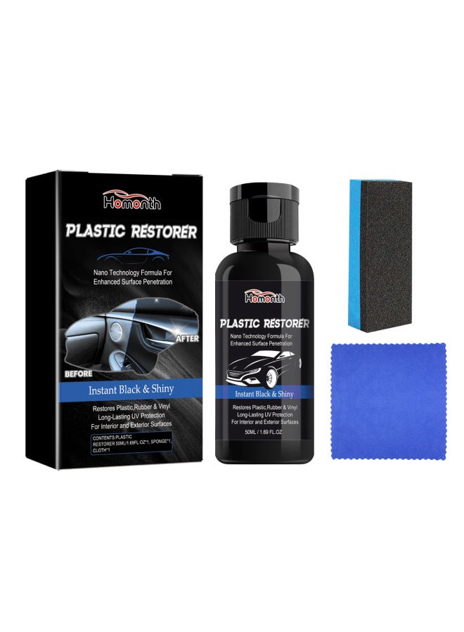 Yes Homonth Plastic Renovation Agent Cleans Interior Seats And Dashboards, Decontaminates, Polishes, Maintains, Renovates And Cleans - Image 5