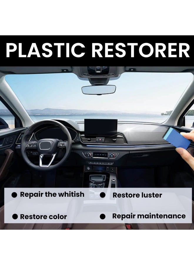 Yes Homonth Plastic Renovation Agent Cleans Interior Seats And Dashboards, Decontaminates, Polishes, Maintains, Renovates And Cleans - Image 2