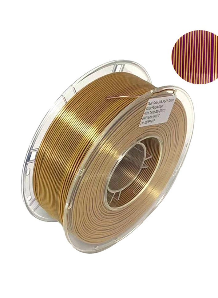 3D Printing Consumables Silk PLA Silk Two Color Three Color Consumables 3D Printing Wire - Image 1